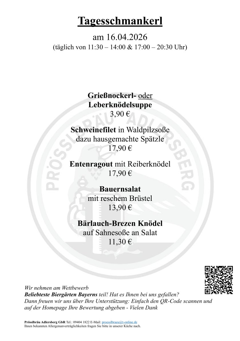 Tageskarte Wasserzeichen A5 Biergartenwettbewerb 2026